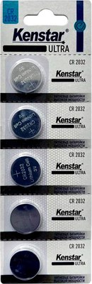 Комплект батареек Kenstar CR2032-5BL 3V / KS-CR2032-5BL - фото