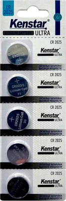 Комплект батареек Kenstar CR2025-5BL 3V / KS-CR2025-5BL - фото