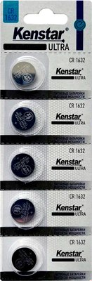 Комплект батареек Kenstar CR1632-5BL 3V / KS-CR1632-5BL - фото