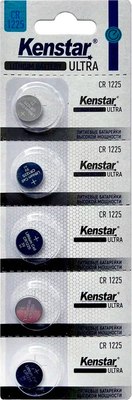 Комплект батареек Kenstar CR1225-5BL 3V / KS-CR1225-5BL  - фото