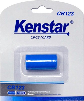Батарейка Kenstar CR123 BL-1 / KS-CR123-BL1 - фото