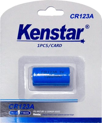Батарейка Kenstar CR123A BL-1 / KS-CR123A-BL1  - фото