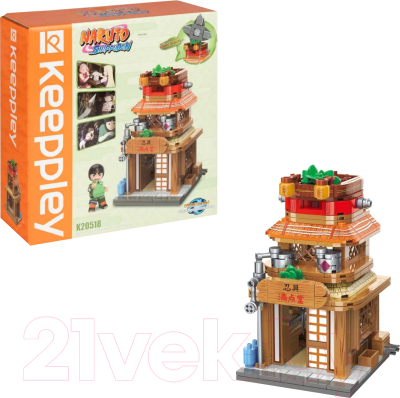 Конструктор 1Toy Naruto Оружейный магазин Ниндзя / К20518 - фото