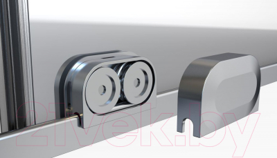 Душевой уголок Allen Brau Fantasy 2.0 120x80 / 325952 (хром)