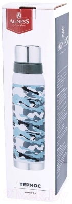 Термос для напитков Agness 910-102