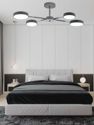 Потолочный светильник Mirastyle Диод MH-3224/4 GR+CR