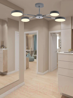 Потолочный светильник Mirastyle Диод MH-3224/4 GR+CR