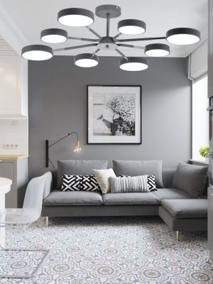 Потолочный светильник Mirastyle Диод MH-3224/8 GR+CR