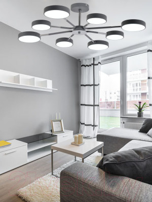 Потолочный светильник Mirastyle Диод MH-3224/8 GR+CR