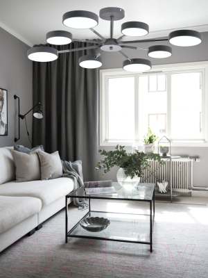 Потолочный светильник Mirastyle Диод MH-3224/8 GR+CR