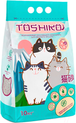 Наполнитель для туалета Toshiko Сакура комкующийся - фото