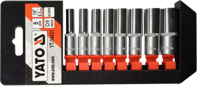 Набор головок слесарных Yato YT-14431 - фото