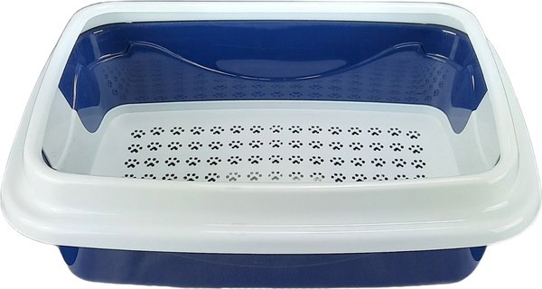 Туалет-лоток Dogman Триплекс 31х41х13см - фото