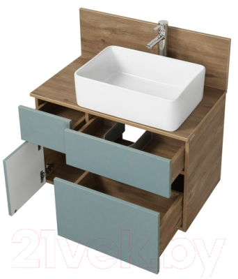 Тумба с умывальником Акватон Мишель 80 (1A2568K3MIDR0)