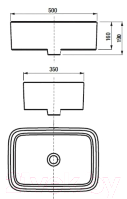 Тумба с умывальником Акватон Мишель 80 (1A2568K3MIDR0)