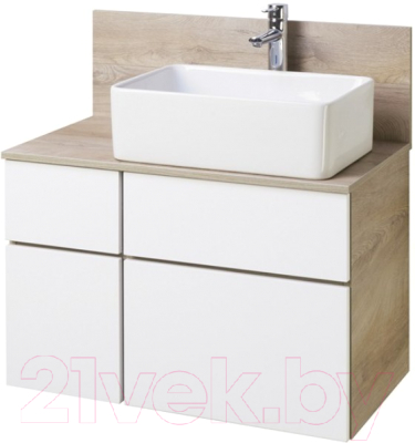 Тумба с умывальником Акватон Мишель 80 (1A2445K3MIDU0) - фото