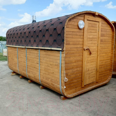 Баня квадро-бочка КомфортПром Квадро / 10331357