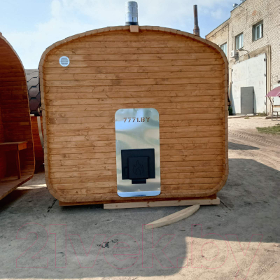 Баня квадро-бочка КомфортПром Квадро / 10331357