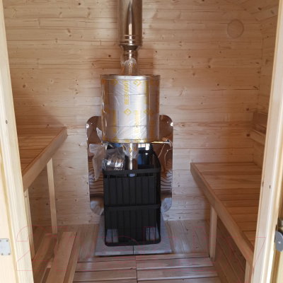 Баня квадро-бочка КомфортПром Квадро / 10331357