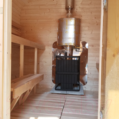 Баня квадро-бочка КомфортПром Квадро / 10331357