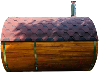 Баня-бочка КомфортПром Комплект / 10331362 - фото