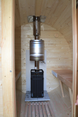 Баня-бочка КомфортПром Комплект / 10331362