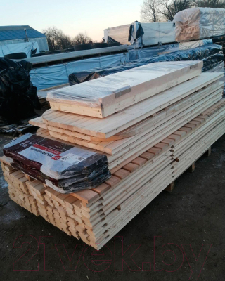 Баня-бочка КомфортПром Комплект / 10331362