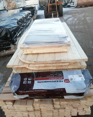 Баня-бочка КомфортПром Комплект / 10331362