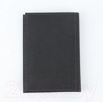 Обложка на паспорт Poshete 604-118LG-BLK