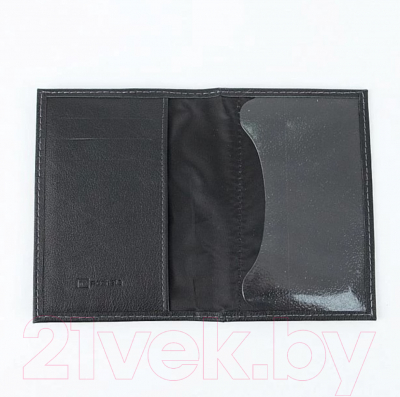 Обложка на паспорт Poshete 604-118LG-BLK