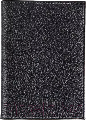 Обложка для автодокументов Poshete 604-032LF-BLK - фото