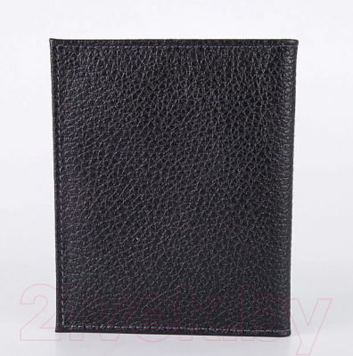 Обложка для автодокументов Poshete 604-033M-BLK