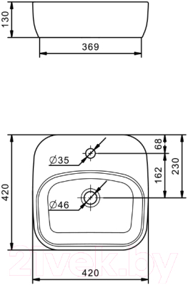 Тумба с умывальником Акватон Мишель 80 (1A2568K0MIDR0)