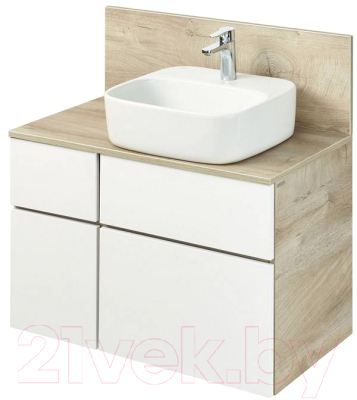 Тумба с умывальником Акватон Мишель 80 (1A2445K0MIDU0) - фото