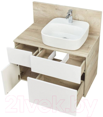 Тумба с умывальником Акватон Мишель 80 (1A2445K0MIDU0)