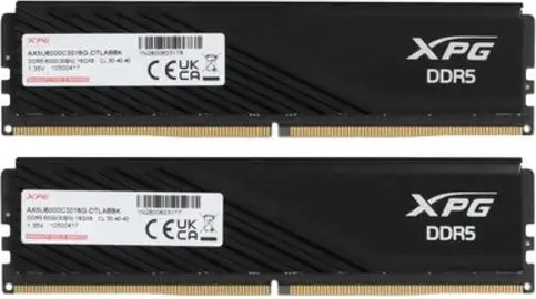 Оперативная память DDR5 A-data AX5U6000C3016G-DTLABBK