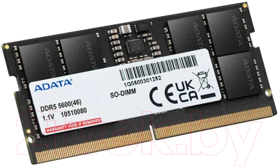 Оперативная память DDR5 A-data AD5S56008G-S