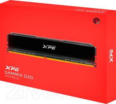 Оперативная память DDR4 A-data AX4U36008G18I-DCBK20