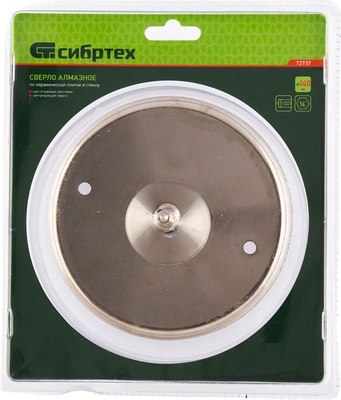 Коронка СибрТех По стеклу и керамической плитке 72737