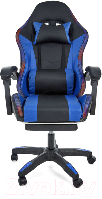 Кресло геймерское Jiqiao DG8003-ЧС (черный/синий)