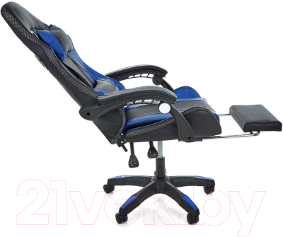 Кресло геймерское Jiqiao DG8003-ЧС (черный/синий)