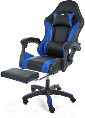 Кресло геймерское Jiqiao DG8003-ЧС (черный/синий)