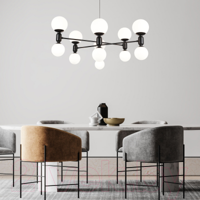 Люстра Евросвет 30182 (черный)