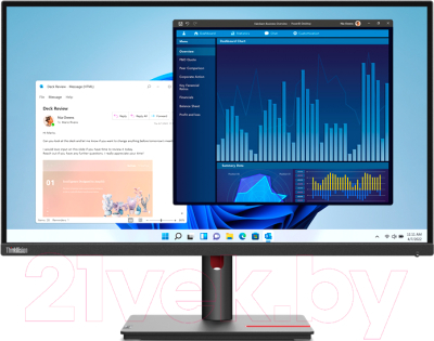 Монитор Lenovo ThinkVision T27p-30 (63A9GAT1EU) - фото