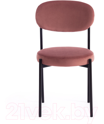 Табурет Tetchair Revo ткань/металл (коралловый Barkhat 15/черный)