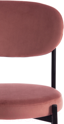 Табурет Tetchair Revo ткань/металл (коралловый Barkhat 15/черный)