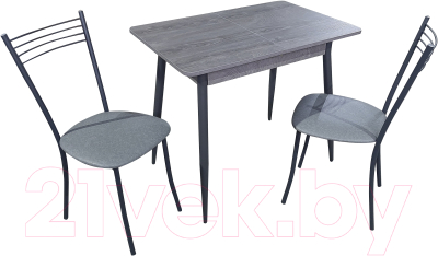 Обеденный стол Древпром М46 Бостон ДП1-01-10 60x90-127