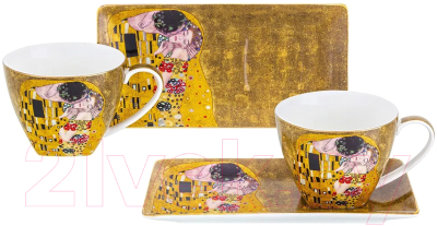 Набор для чая/кофе Elan Gallery Поцелуй / 420525 (2пр)