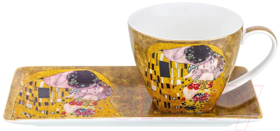 Набор для чая/кофе Elan Gallery Поцелуй / 420525 (2пр)