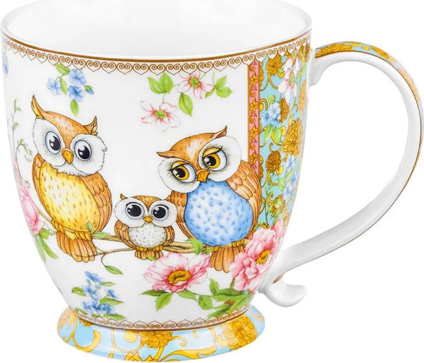 Кружка Elan Gallery Совушки / 420234 - фото